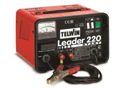 10977 nabijecka autobaterii s pomocnym startem telwin leader 220 start