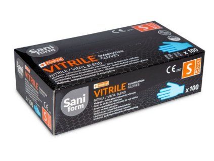 1794 rukavice vitrile pudr vel s 100 ks