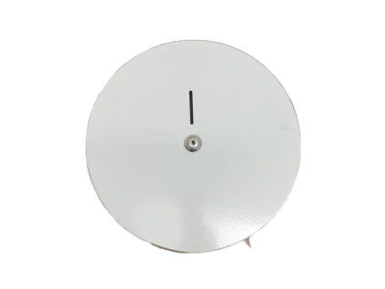 2142 1 zasobnik toaletniho papiru jumbo midi se zamkem kovovy bily