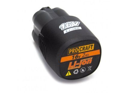 Baterie akumulátorová, 16V Li-ion, 2000mAh  Procraft 16/2