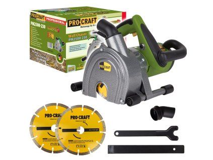 Drážkovací fréza do zdiva Procraft PM2500-230