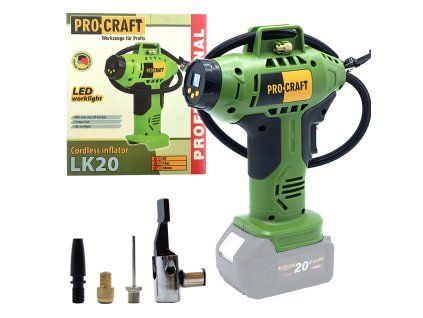 Aku kompresor Procraft LK20 (bez baterie a nabíječky)