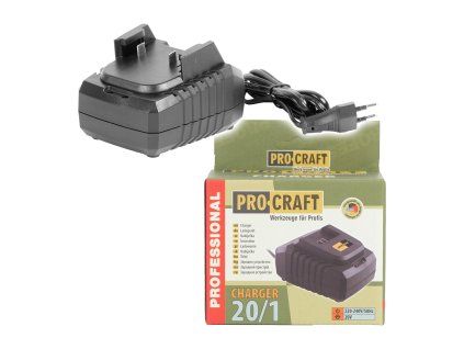 Nabíječka pro 20V Li-ion baterie Procraft 20/1