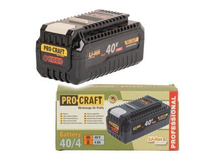 Baterie akumulátorová 40V Li-ion, 4000mAh Procraft 40/4