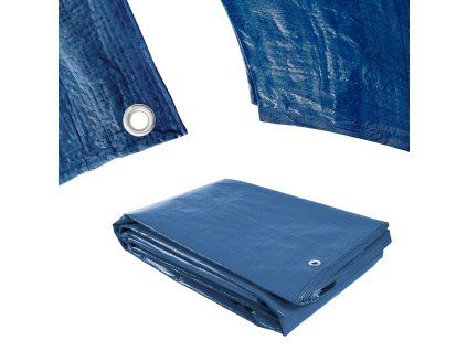 Plachta Procraft BT6x10 50g/m2 nepromokavá s oky 6x10m modrá