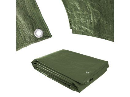 Plachta Procraft GT2x8 120g/m2 nepromokavá s oky 2x8 m zelená