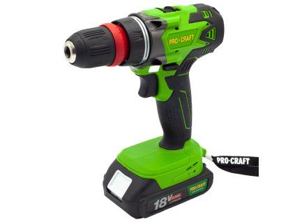 Aku vrtací šroubovák Procraft PA18DFRbb