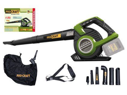 Aku fukar/vysavač listí Procraft VB20 (bez baterie a nabíječky)