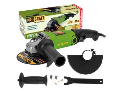 Úhlová bruska Procraft PW1200 (PW860), 125mm