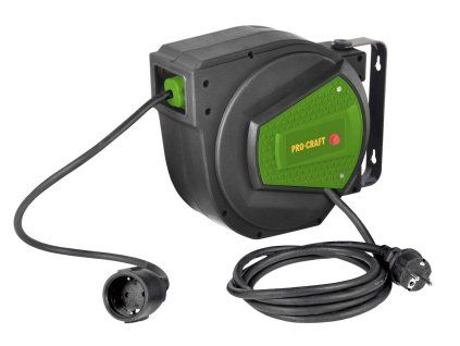 Samonavíjecí prodlužovací kabel, buben 230V EK15