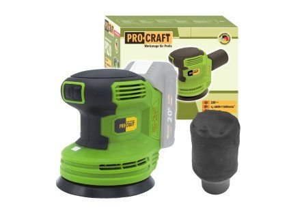 Aku excentrická bruska Procraft PX20