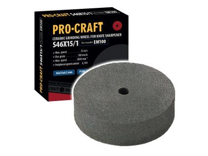 Brusný kotouč pro brousku na nože Procraft S46X15/1 /EM100