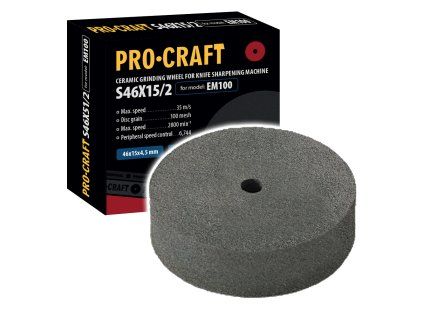 Brusný kotouč pro brousku na nože Procraft S46X15/2 /EM100