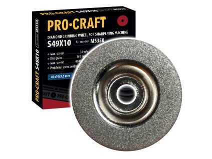 Brusný kotouč pro brousku na nože Procraft S49X10  /MS350