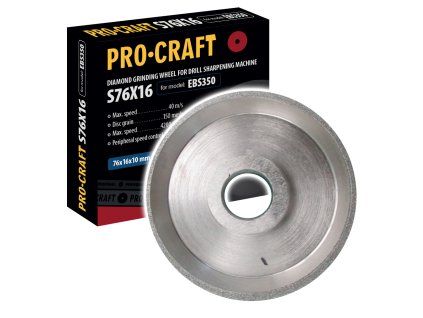 Brusný kotouč pro víceúčelovou ostřičku Procraft S76X16 /EBS350