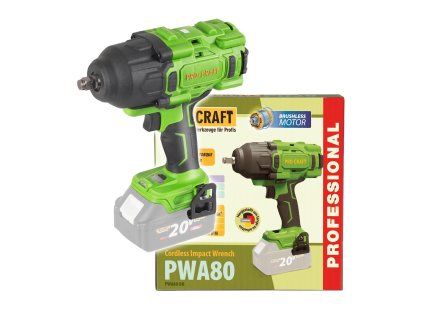 Aku rázový utahovák Procraft PWA80 (bez baterie a nabíječky)