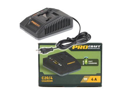 Nabíječka pro 20V Li-ion baterie Procraft Industrial С20/4