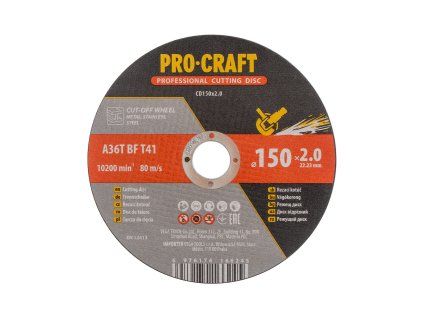 Řezný kotouč Procraft CD150x2.0