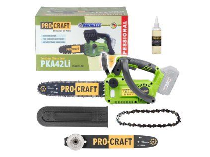 AKU řetězová pila Procraft PKA42Li (bez baterie a nabíječky)