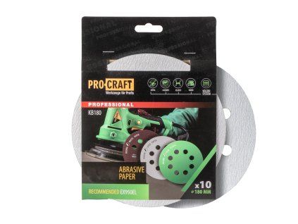 Brusný výsek (papír) 10 ks. Procraft КB180.60
