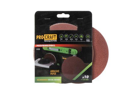 Brusný výsek (papír) 10 ks. Procraft К150.60