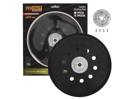 Kruhový unášecí talíř (podložka) Procraft PP225S
