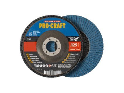 Lamelový kotouč Procraft FZ125P80T29
