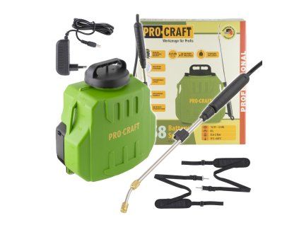 Aku postřikovač Procraft AS8