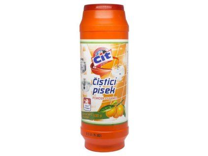 348 cit cistici pisek na nadobi 500g pomeranc