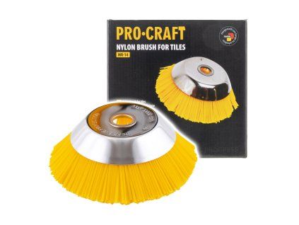 Nylonový kartáč do křovinořezu na dlažbu PROCRAFT