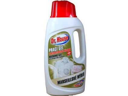 44163 dr house gel na prani s antibakterialni prisadou marseillske mydlo 1 5l