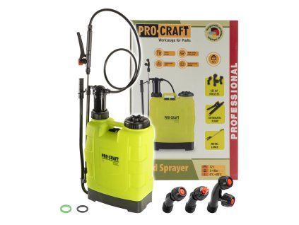 Ruční tlakový postřikovač Procraft HS-12
