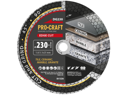 Diamantový kotouč Edge Cut Procraft DG230
