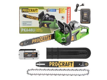 Aku řetězová pila Procraft PKA48Li
