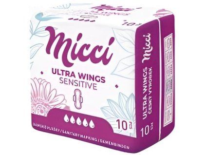 50229 micci ultra wings damske hygienicke vlozky 10ks