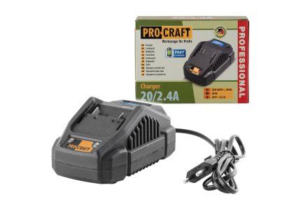 Nabíječka pro 20V Li-ion baterie Procraft 20/2.4А