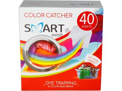 51123 smart color praci ubrousky proti zabarveni pradla ochrana barev pri prani 40 ks