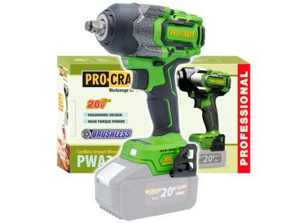 Aku rázový utahovák Procraft PWA36bb (bez baterie a nabíječky)