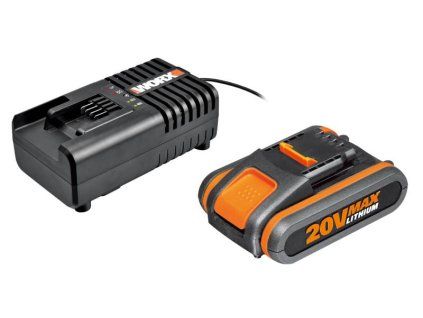 WA3601 - Akumulátor 20V 2Ah + nabíječka 20V 2A