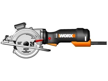 WX437 - Kompaktní ponorná pila 800W ⌀120mm