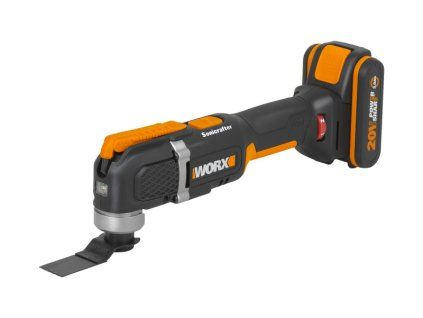 WX696 - Aku multifunkční oscilační bruska 20V Sonicrafter 1x2Ah - Powershare