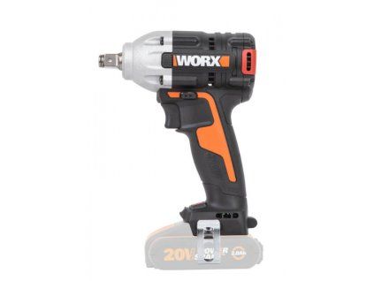 WX272.9 - Aku rázový utahovák 20V 300Nm 1/2" - bez akumulátoru - Powershare