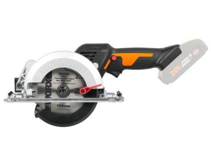 WX531.9 - Aku kompaktní ponorná pila 20V, 120mm - bez akumulátoru - Powershare