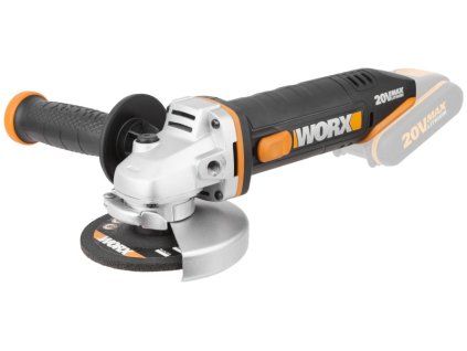 WX800.9 - Aku úhlová bruska 20V 115mm - bez akumulátoru - Powershare