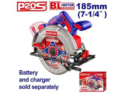 Aku okružní pila 20V 185mm solo