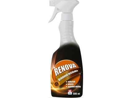 RENOVA Krémová leštěnka se včelím voskem 500 ml – na nábytek, plasty a palubní desky (rozprašovač)  se včelím voskem, 500 ml, na nábytek/plasty/palubní desky, rozprašovač