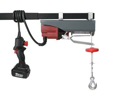 LNA-12/250D - Akumulátorový lanový mini naviják s dálkovým ovládáním 12m 250kg 18V