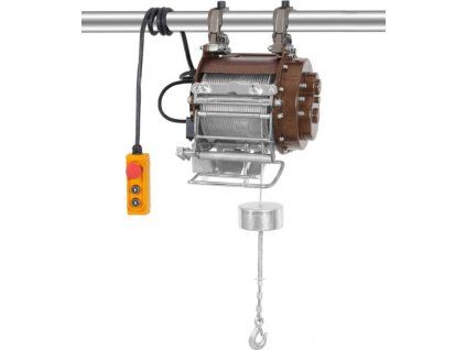 LNLP-38/500 - Elektrický lanový naviják přenosný s možností připojení dálkového ovládání - Profi 32-16m 250-500kg 230V