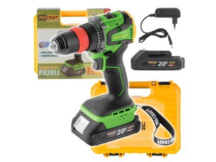 Aku šroubovák Procraft PA20LiDFR