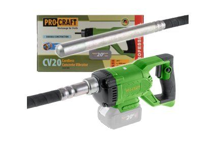 Aku zhutňovač betonu Procraft СV20bb (bez baterie a nabíječky)